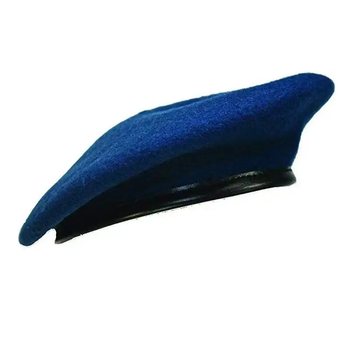 Армійський берет чоловічий із вовни [FM1159772] One size 56-60 Синій