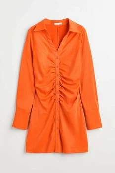 Сукня H&M 271113790 XS Помаранчевий