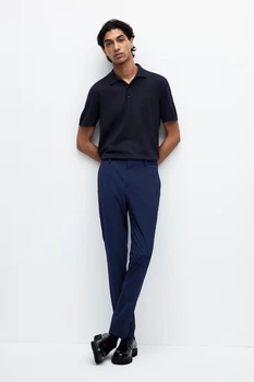Штаны H&M 270714032 46 Синий