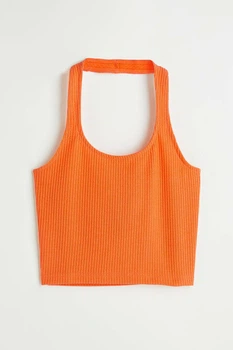 Топ H&M 271062681 M Помаранчевий