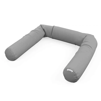 Подушка Nest Snake 180 см серая