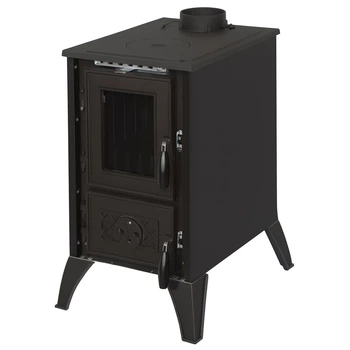 Duval EM-220F BL (Black Edition). Піч-камін (євробуржуйка)