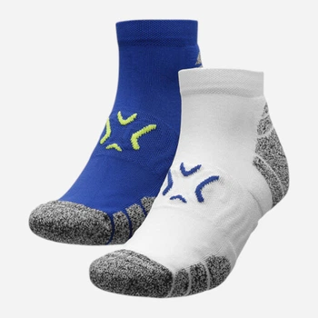 Набір жіночих шкарпеток коротких 4F Socks Cas M199 4FAW23USOCM199-92S 39-42 2 пари Різнокольоровий (5904698392681)