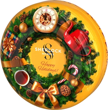 Чай черный Sherlock Secrets Happy Holidays 80 г (4823118607147)