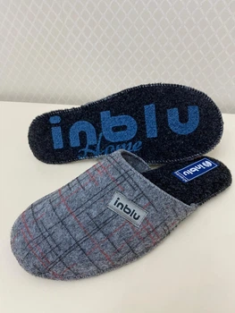 Чоловічі капці повстяні Inblu EU 1Q 42 сірий