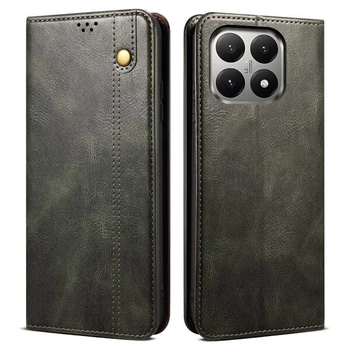 Чохол-книжка з кишеньками UniCase Leather Wallet для Xiaomi 15T - Green