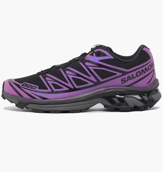 Кроссовки Salomon Xt-6 Iridescent Black/Violet L47795600 42.5