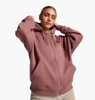 Толстовка Converse Blooming Skate Fz Hoodie Nightfall Pink 10026045-283 S