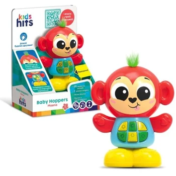Музыкальная развивающая игрушка Kids Hits Обезьянка для детей с 25 звуками и мелодиями. (541147)