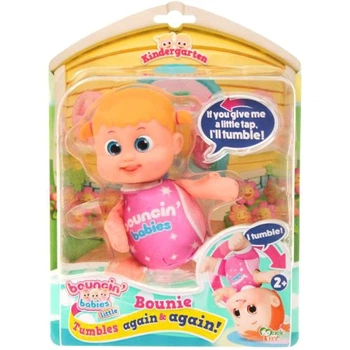 Маленька лялька-пупс Bouncin Babies для дітей іграшка, що перекидається, з м'яким тілом і обтяжувачем (540412)
