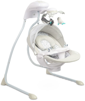 Huśtawka elektryczna Caretero Raffi Jasnoszara (5903076320568)