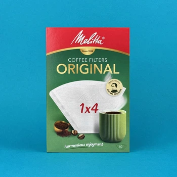 Бумажный фильтр Melitta Original 1х4 40шт