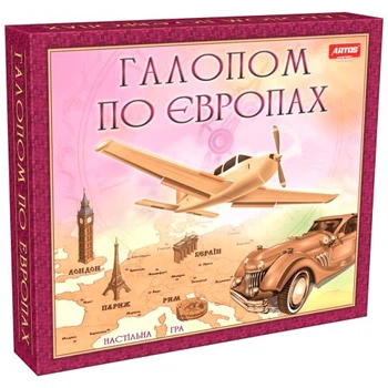 Настольная игра Галопом по Европе Artos игры для всей семьи (538846)
