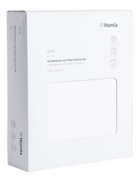 Ochraniacz na materac HOMLA Seal z powłoką wodoodporną Biały 180 x 200 cm (5906496717567)
