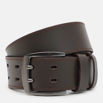 Ремень мужской из натуральной кожи Laras 125v10fx116 125 Brown (ROZ6501078551)