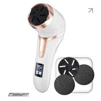 Пилка для пяток EasyFit V-Pro - вакуумная электрическая пемза с LCD дисплеем ef-9696