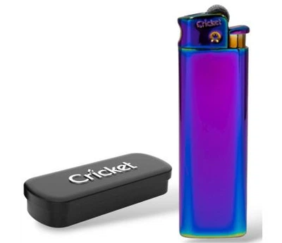 Зажигалка Cricket Turbo Metal Icy (турбо)