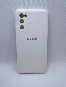 Чехол Silicone Cover Full для Samsung Galaxy M13 Белый