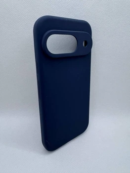 Чехол накладка Silicone Cover Full для Google Pixel 9 Темно-синий