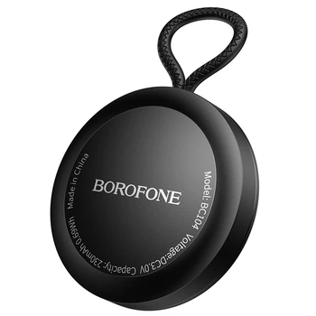Умный брелок для поиска ключей, сумки, кошелька BOROFONE BC104 Черный