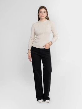 Джемпер жіночий бежевий трикотажний Arber Crew-neck FW AM1 XL бежевий (KW10.06.16.53)