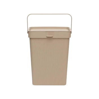 Кошик для зберігання з кришкою та ручкою 10л Lova Plastik Shell (LV-382)