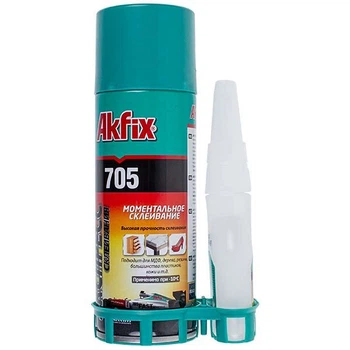 Клей із активатором для експрес-склейки Akfix 705 200ml/50g
