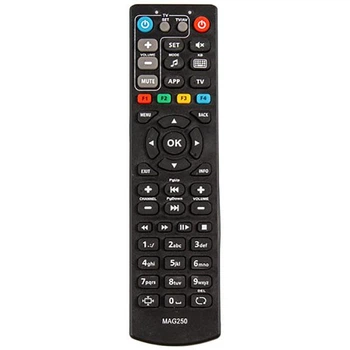 Пульт дистанционного управления для IPTV MAG250 до 8м 2 батарейки AA 300005060182