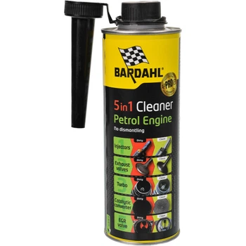 Присадка в бензин BARDAHL ENGINE CLEANER 5в1 для очищення паливної системи 0.500 мл.