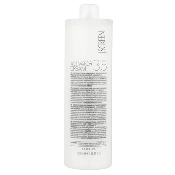 Мягкий крем-оксидант SCREEN Activator Cream 1% (3.5 Vol.) для окрашивания волос, 1000 мл
