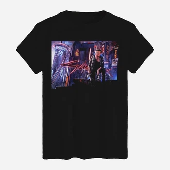 Футболка бавовняна довга чоловіча Likey Cyberpunk 2077 M150-2507 3XL Чорна (2000001437063)
