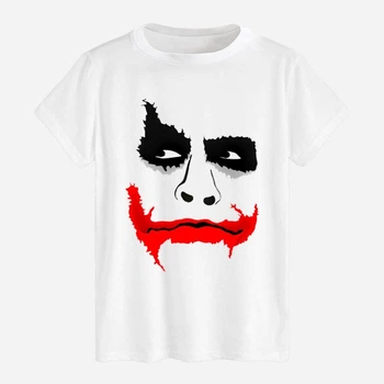 Футболка хлопковая длинная мужская Likey Joker M150-1729 XL Белая (2000000054025)