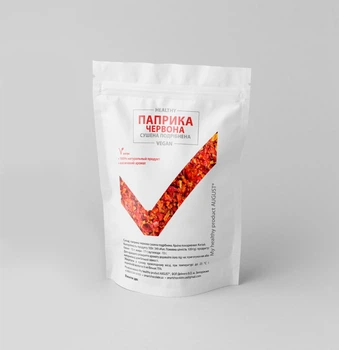 Паприка красная сушеная измельченная 100г My healthy product AUGUST