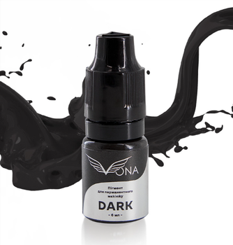 Пігмент для татуажу брів VONA Dark, 6 мл