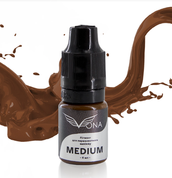 Пігмент для татуажу брів VONA Medium, 6 мл