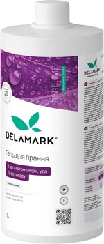 Гель для стирки DeLaMark Универсальный с ароматом Кожи-уда-ветивера 1 л (4820152333971)
