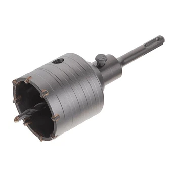 Cверло по бетону Intertool корончатое 65мм переходник SDS Plus 100мм (SD-7065)