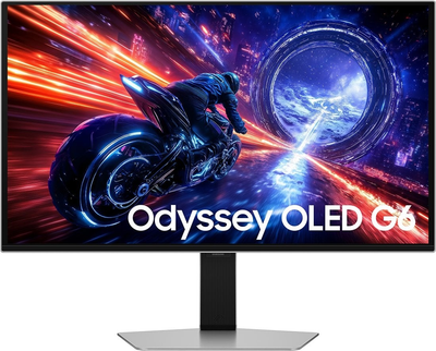 Monitor 27" Samsung Odyssey OLED G6 G60SF Silver (LS27FG602SUXEN)