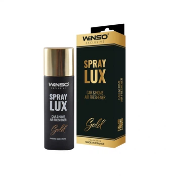 Освежитель в эксклюзивной упаковке Winso Spray Lux Exclusive 55 мл. - Gold,