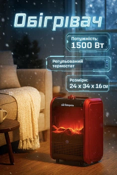 Обогреватель керамический камин обогреватель Orbegozo CM 9015 - Б/У