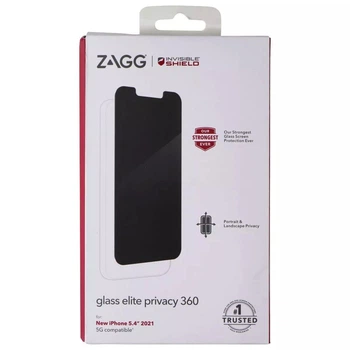 Захисне скло Zagg InvisibleShield Glass Elite Privacy 360 для Apple iPhone 13 Mini (200108335)