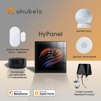 Комплект Akubela PS51 + Датчики розумного дому Zigbee