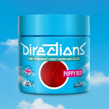 Directions Poppy Red тимчасова бузкова фарба для волосся тільки для висвітленого волосся
