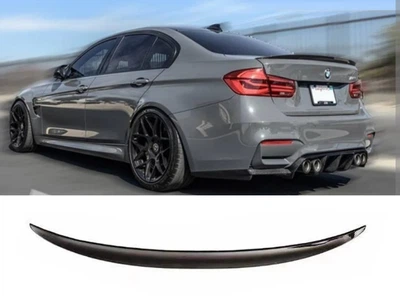 Спойлер BMW F30 M3 F80 стиль MP M Performance чорний глянець