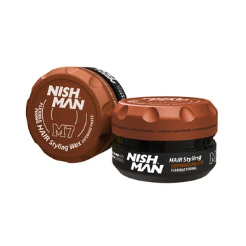 Матова паста для стилізації волосся Nishman Hair Styling Wax M7 100 мл