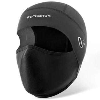 Балаклава зимня маска на лице баф для велосипеда під шолом ROCKBROS LF70670 Чорний (RB-LF70670-5599)
