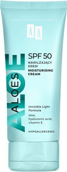 Крем для обличчя AA Cosmetics Aloes зволожувальний SPF 50 40 мл (5900116100050)