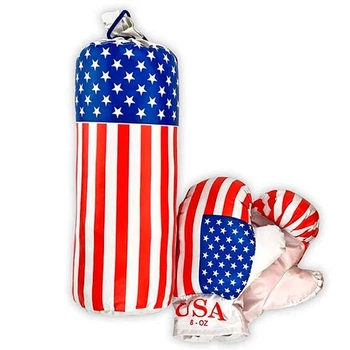 Боксерский набор Danko Toys "Америка" детский малый S-USA