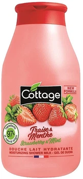 Молочко для душу "Полуниця та М'ята" - Cottage Shower Milk 250ml (1249634-1020744480-2)