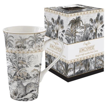 Чашка фарфоровая в подарочной коробке Easy Life Retro Jungle 600 мл R1462RETR